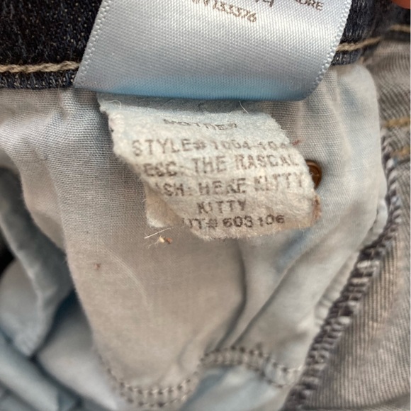 MOTHER The Rascal in Here Kitty, Kitty Jeans, Size 27 - Picture 7 of 8